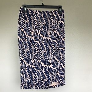 Ann Taylor Leaf Skirt